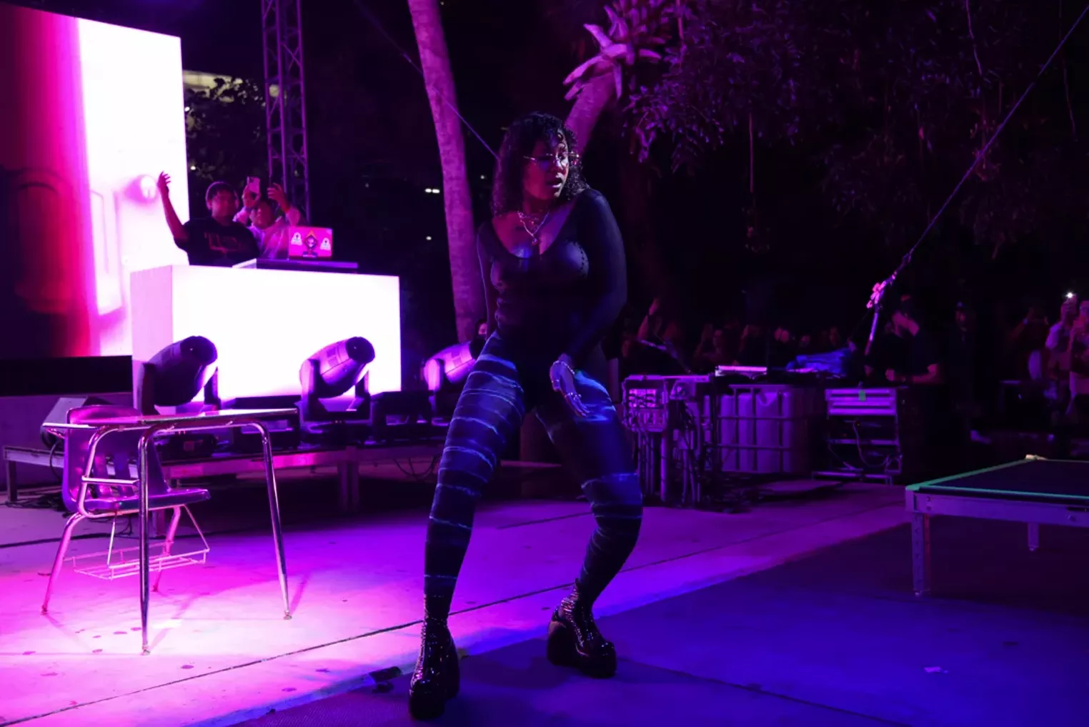 Concert Photos Tokischa at Oasis Wynwood in Miami June 10, 2022 Miami New Times