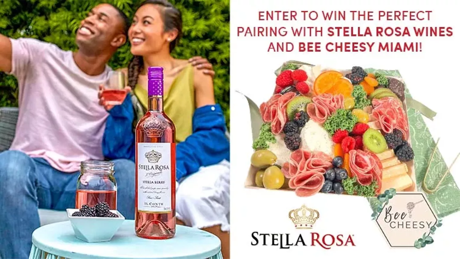 Enter To Win the perfect pairing with Stella Rosa Wines & Bee Cheesy Miami! - Vimarsana News