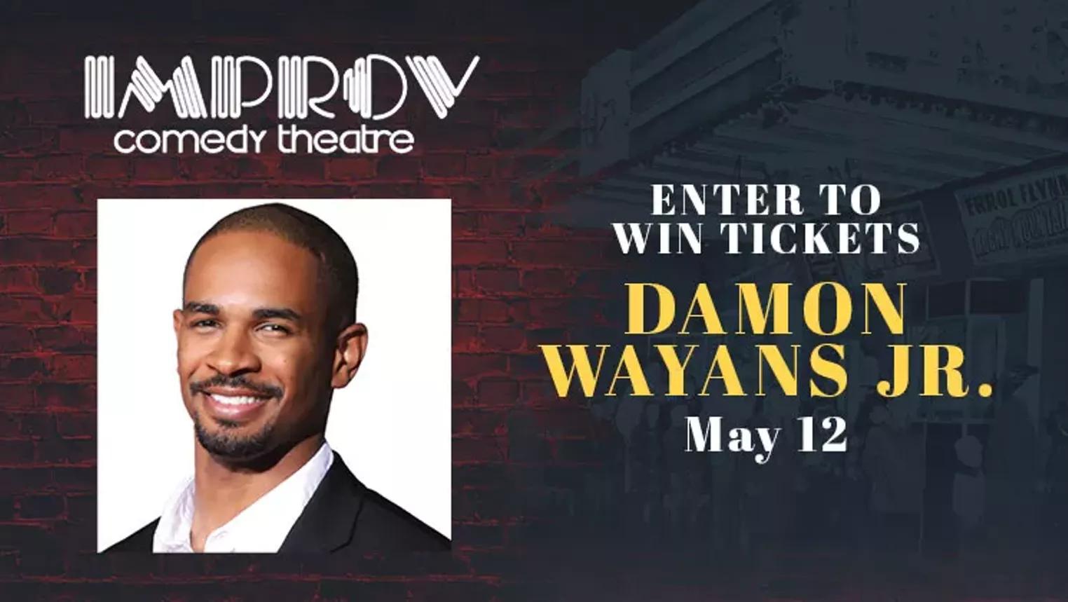 Enter To Win Tickets to see Damon Wayans Jr at Miami Improv! - Vimarsana News