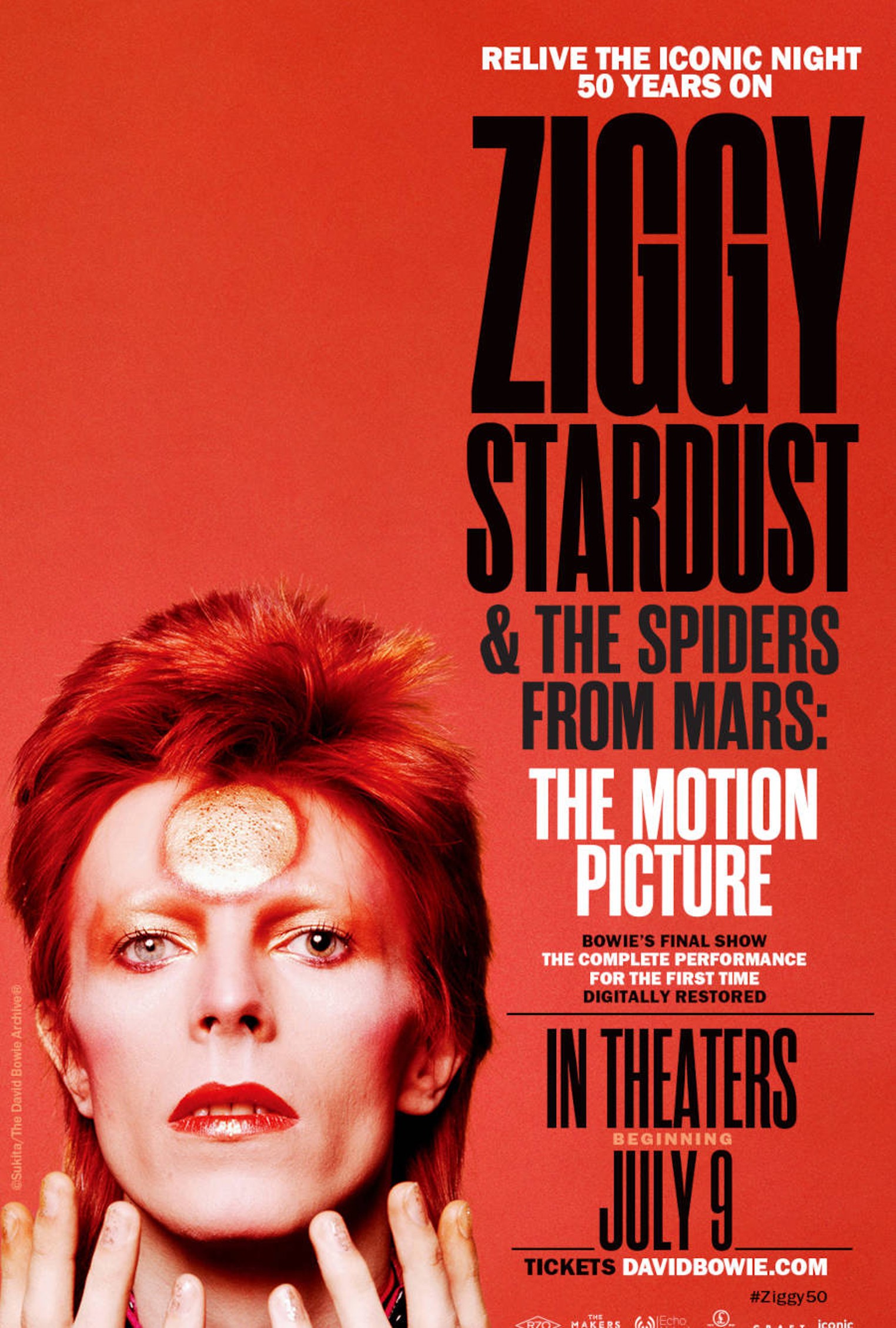 Ziggy Stardust and the Spiders From Mars Movie Poster 1983 1