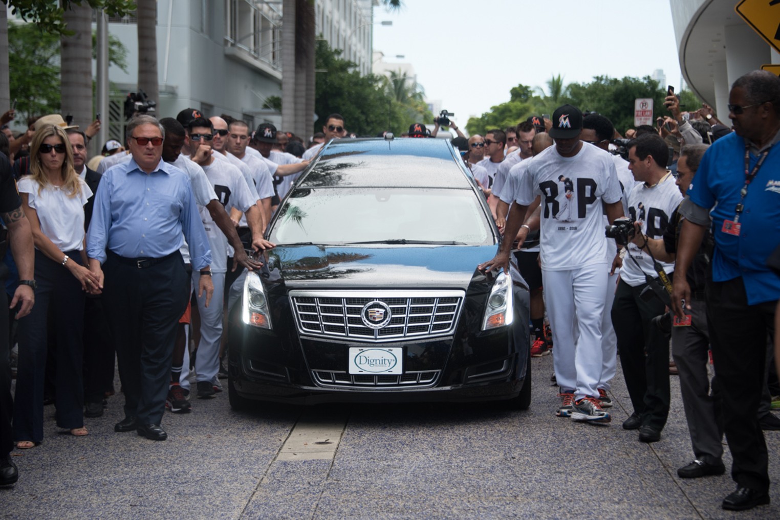 Miami mourns Jose Fernandez in citywide funeral procession