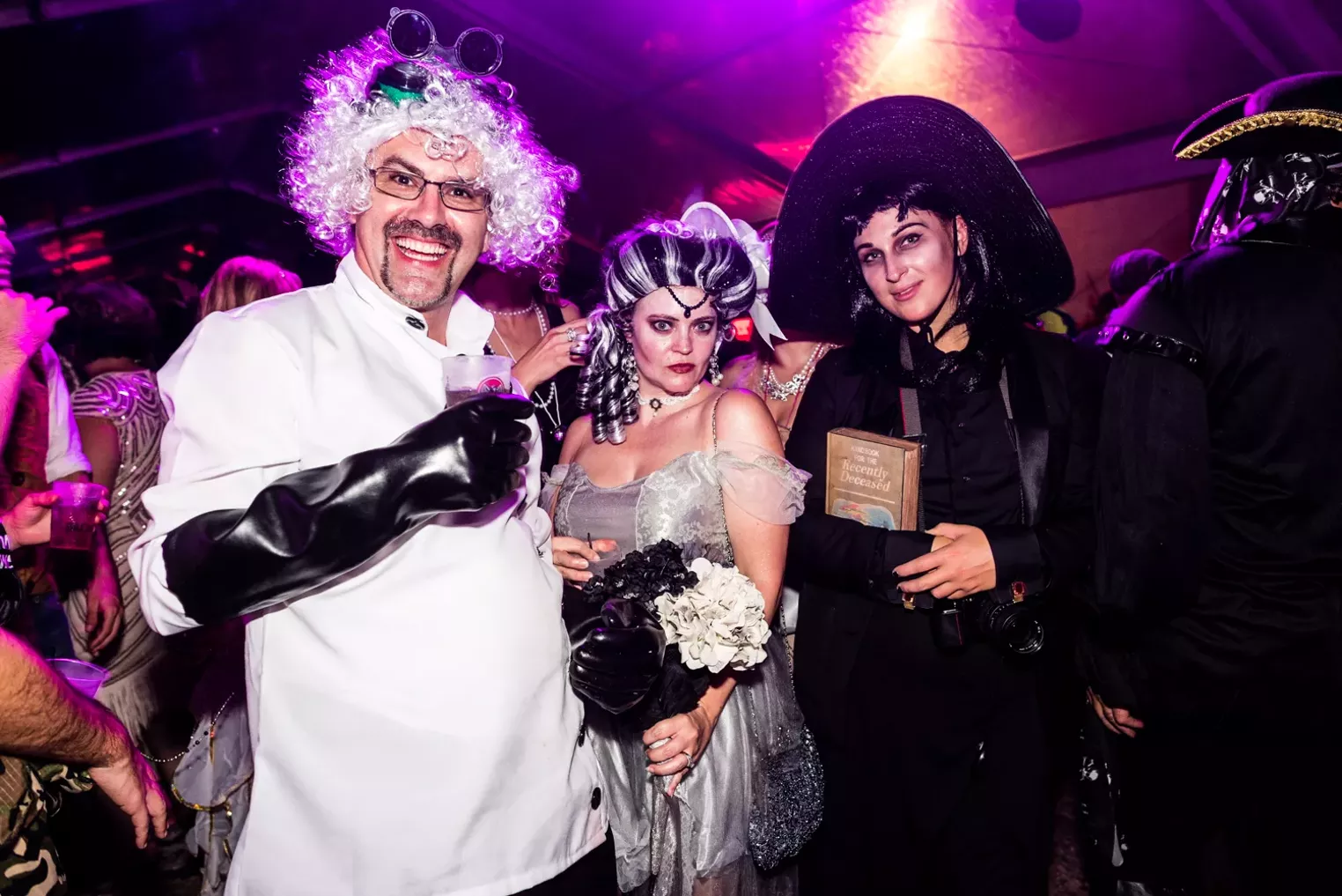 The Best Costumes of Vizcaya's Halloween Sundowner 2016 Miami Miami