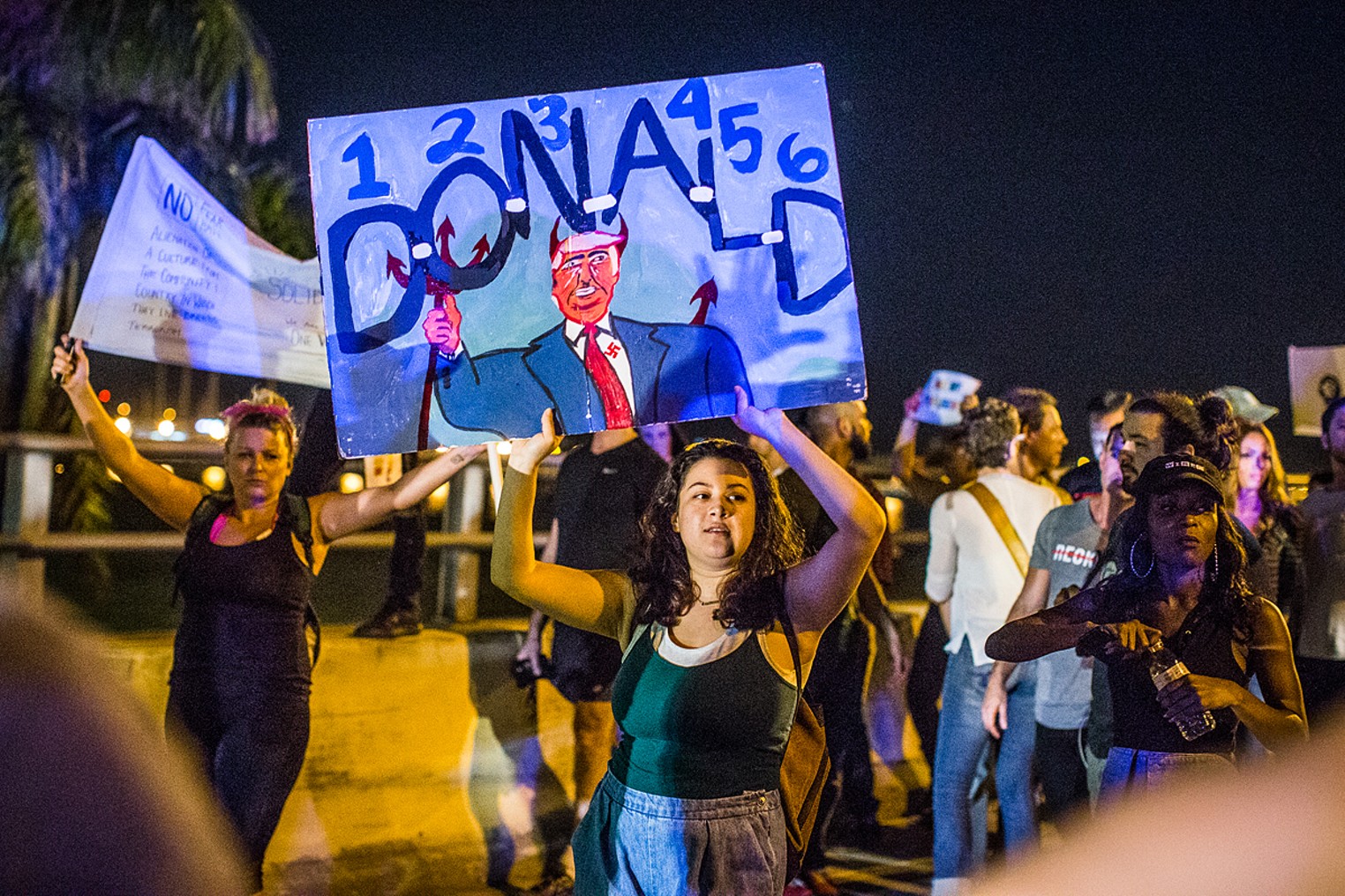 Highways Close As Thousands Protest Against Trump In Miami Miami Miami New Times The 