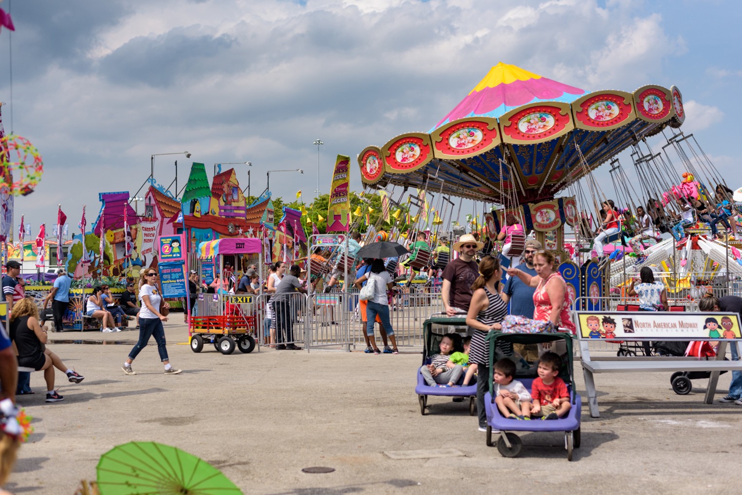 The 2017 MiamiDade County Youth Fair Ferris Wheels, Funnel Cakes, and