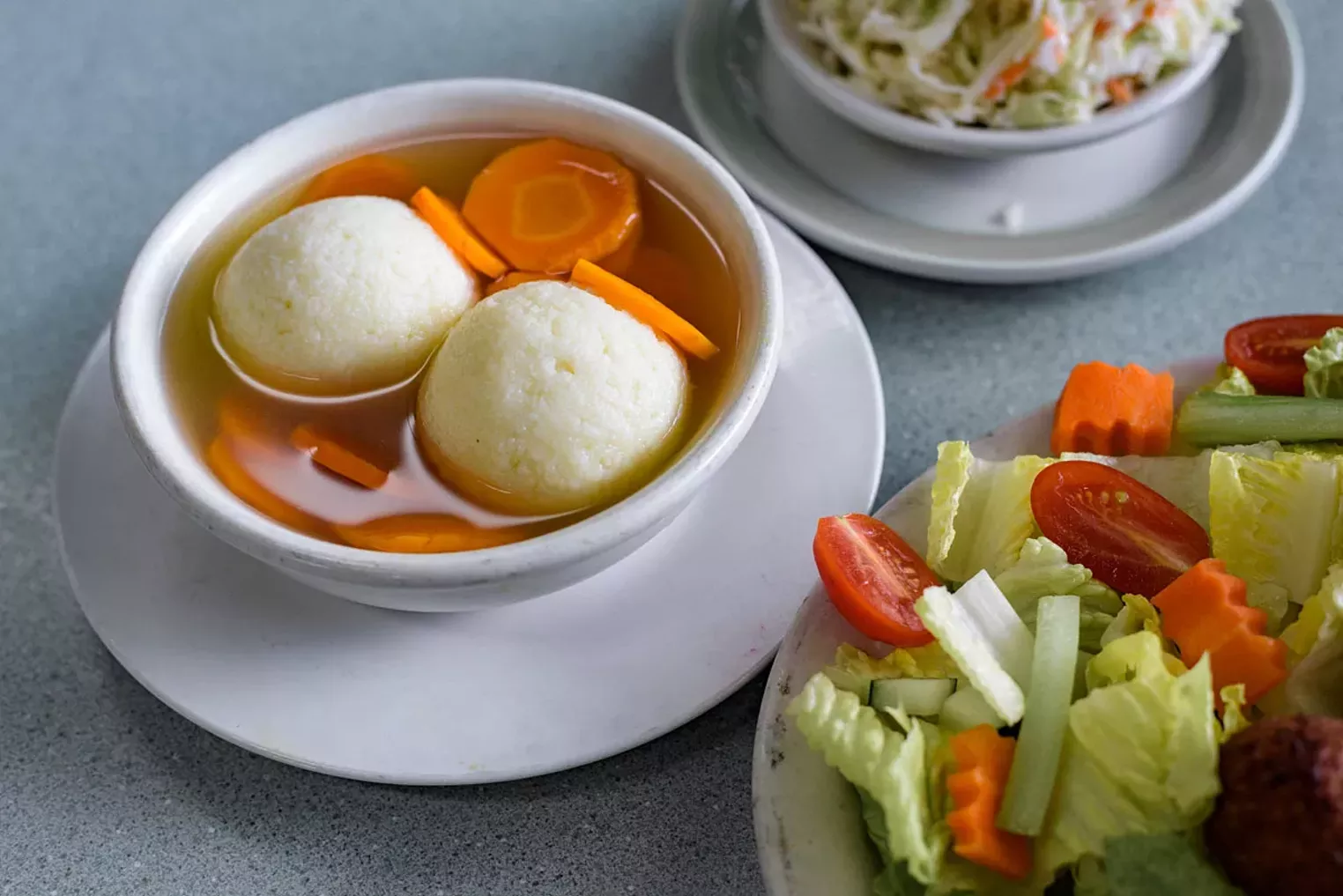 Corned Beef, Matzo Ball Soup, and a Dash of History Behind the Line at