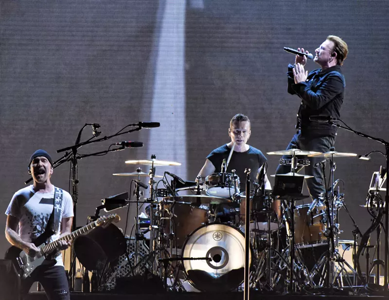 Image: At Hard Rock Stadium, U2 celebrated the 30th anniversary of The Joshua Tree. See more photos of U2's performance at Hard Rock Stadium here.