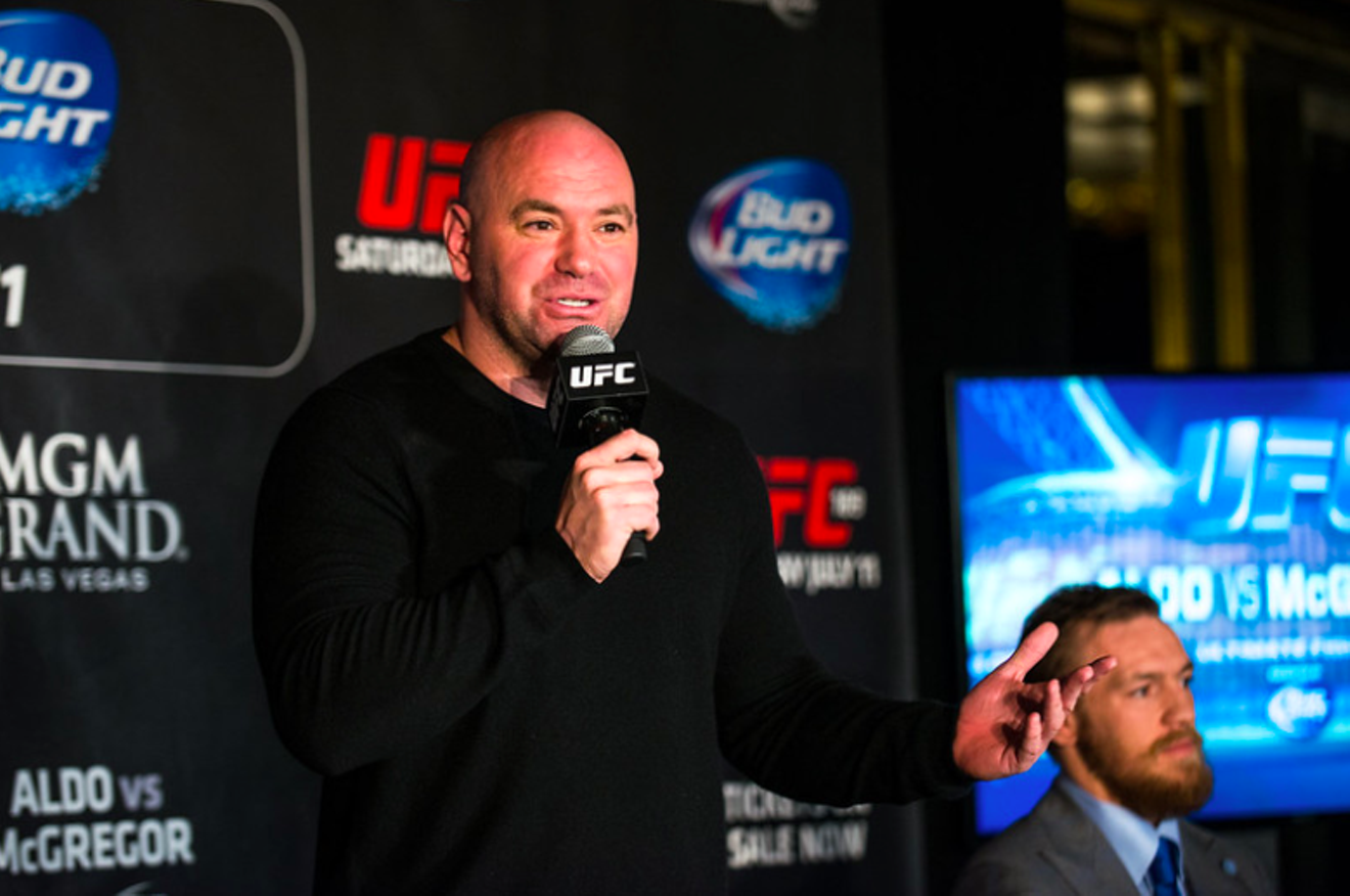 UFC president Dana White owes the fans a classic East Coast-versus=West Coast fight.