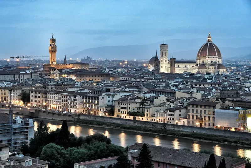 Image: The small Florence-Peretola airport could not seem to handle the influx of international students trying to leave the country.