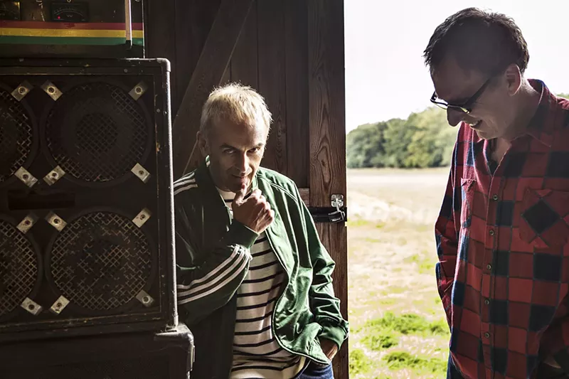 Image: Karl Hyde (left) and Rick Smith of Underworld