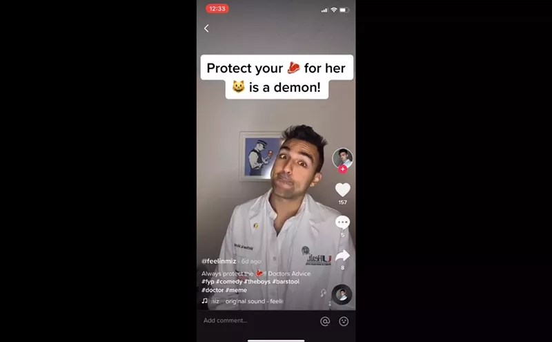 Image: University of Miami Denounces Misogynistic TikTok "Doctor"