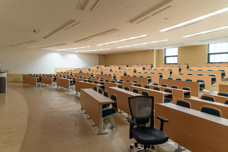 Image: Some professors are anxious about returning to the classroom.