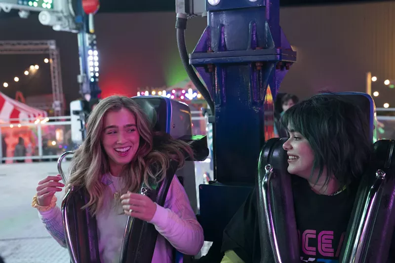 Image: Haley Lu Richardson and Barbie Ferreira in Unpregnant.
