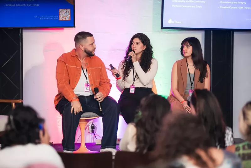 Image: Panel at Unsin Music Conference & Festival in Miami