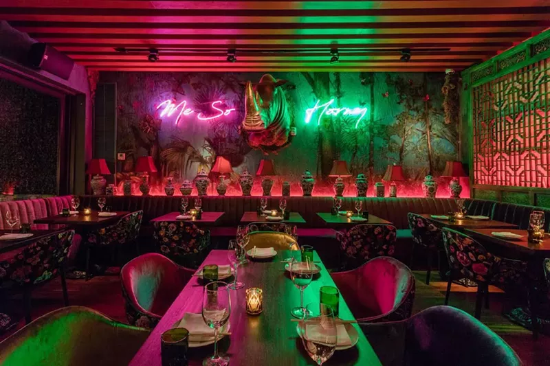 Image: Mandrake's dining room.