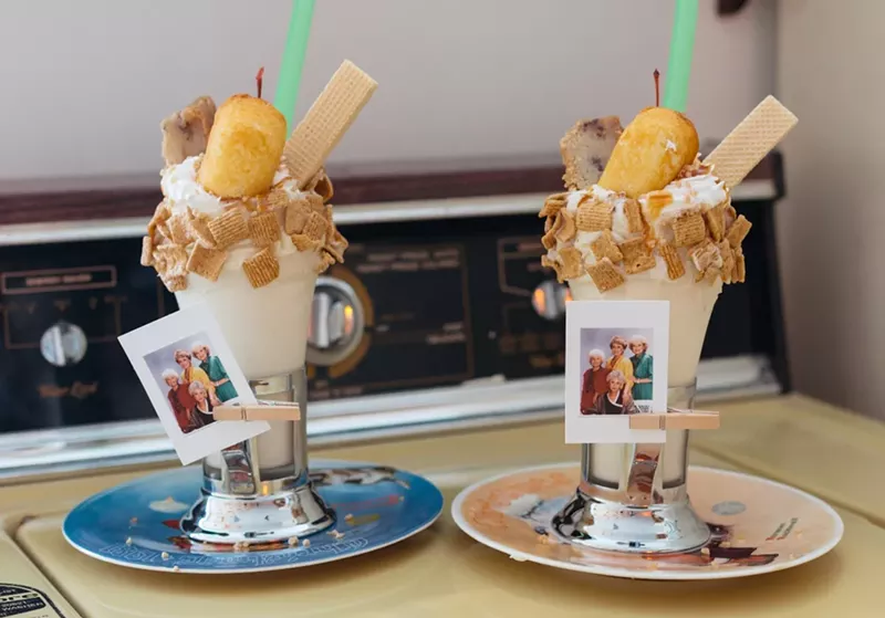 Image: The Golden Girls milkshake