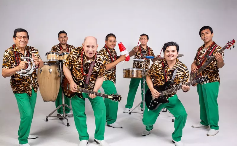 Image: Video: Los Mirlos Bring Amazonian Cumbia to the Miami Beach Bandshell