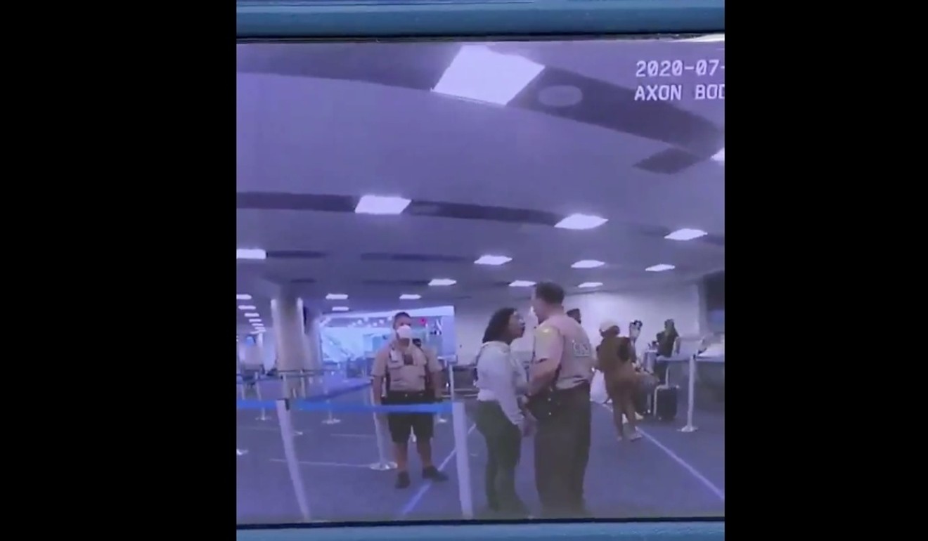 Video shows a Miami-Dade officer striking a Black woman at the airport.