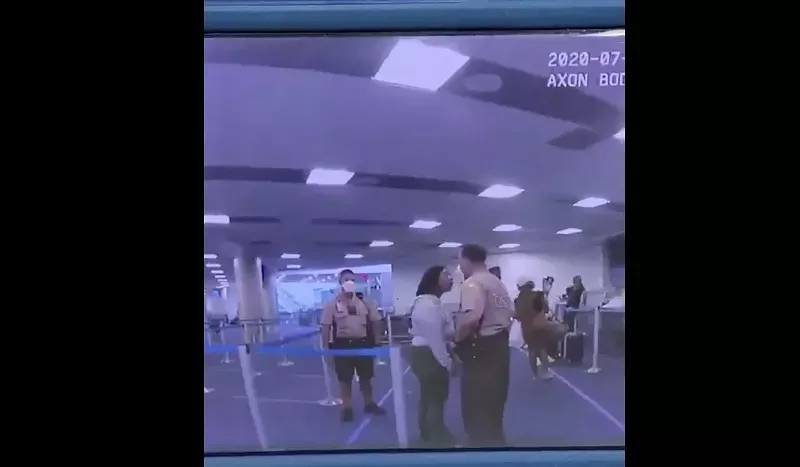 Image: Video shows a Miami-Dade officer striking a Black woman at the airport.