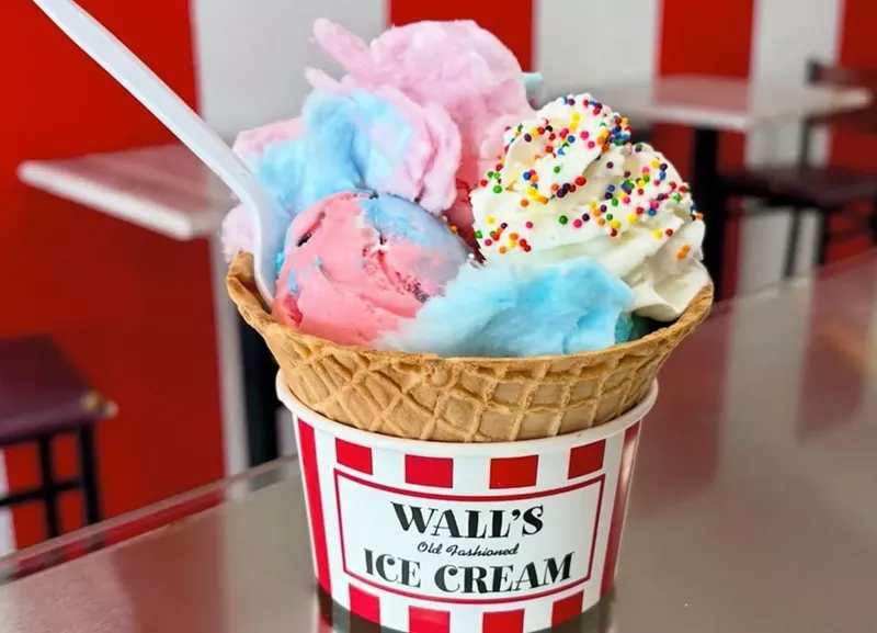 Image: Beloved vintage Miami ice cream parlor Wall's Old Fashioned Ice Cream has opened a second location along Sunset Drive with 28 flavors, shakes, and sundaes.