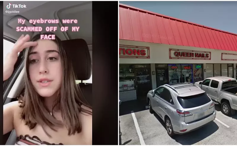 Image: TikTok User Exposes Brow Salon Drama