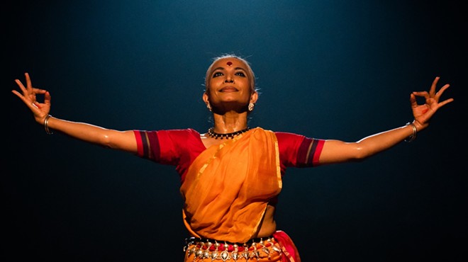 Bijayini Satpathy performing on stage