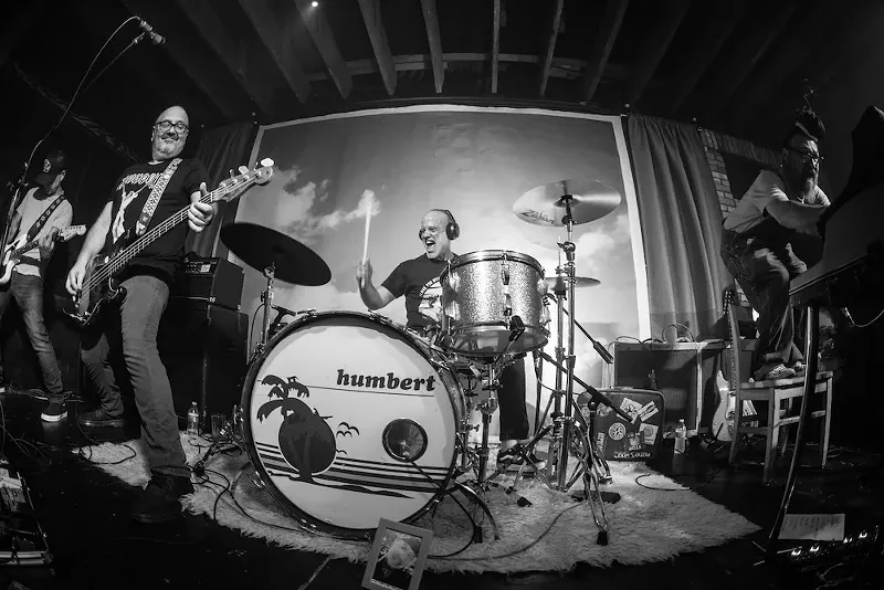 Image: Humbert performed live for the first time since the pandemic at Bar Nancy to premiere its Record Store Day single.