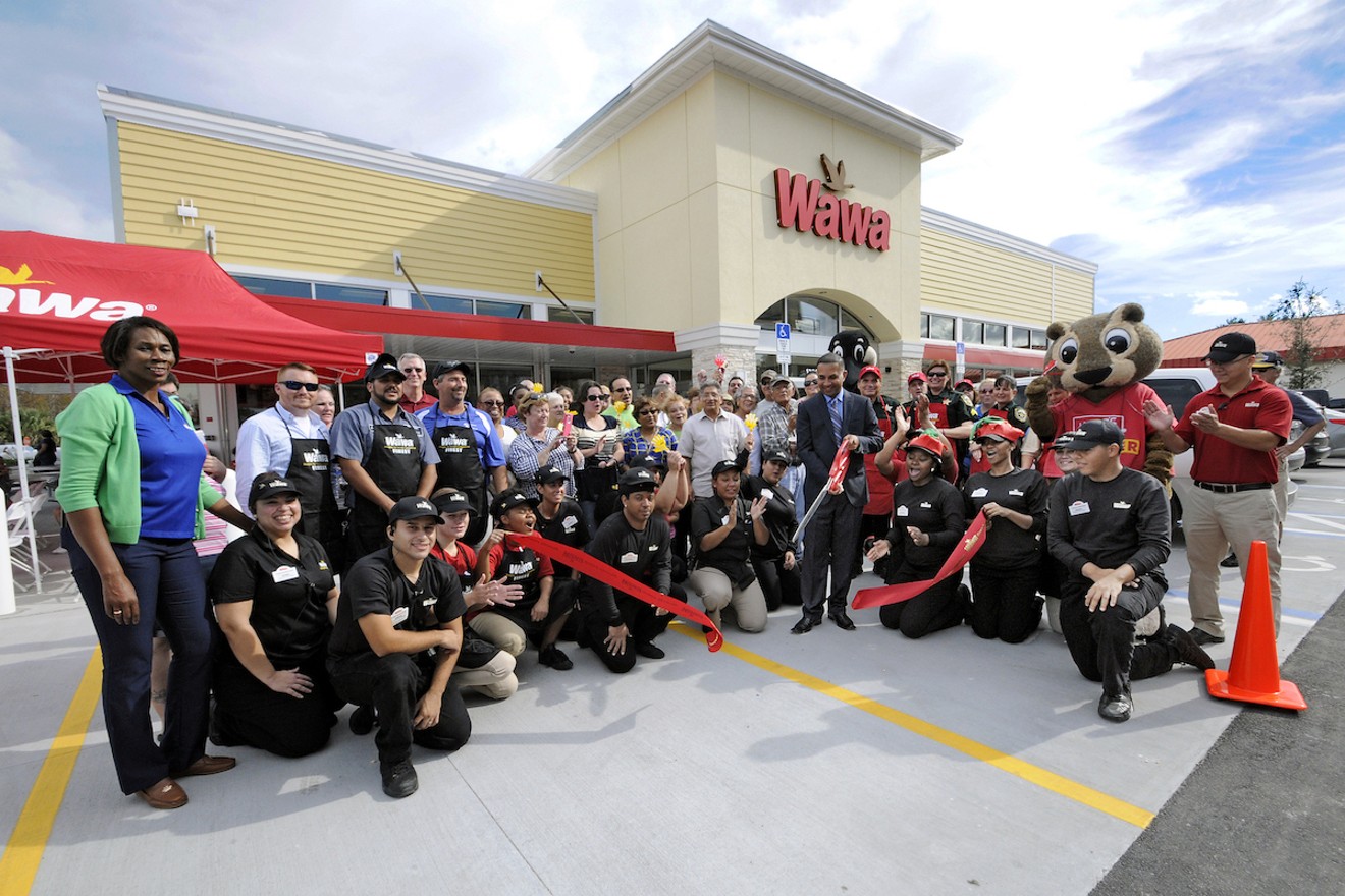 Wawa will open its first three South Florida stores Thursday, March 23.