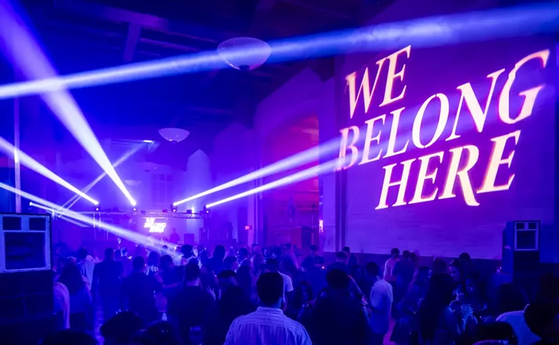 Image: We Belong Here Takes Over the DuPont Building for New Year's Eve