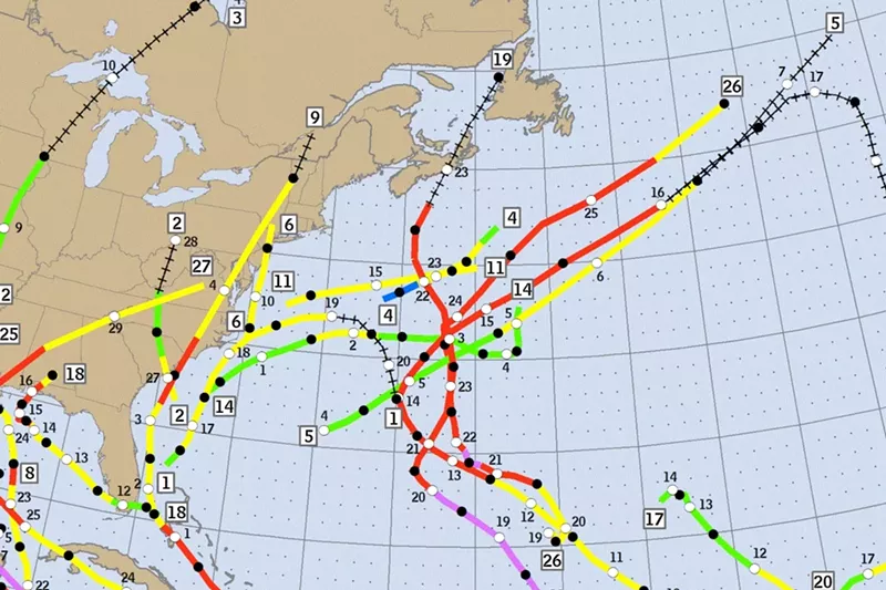 Image: The 2020 Atlantic hurricane season was a doozy.