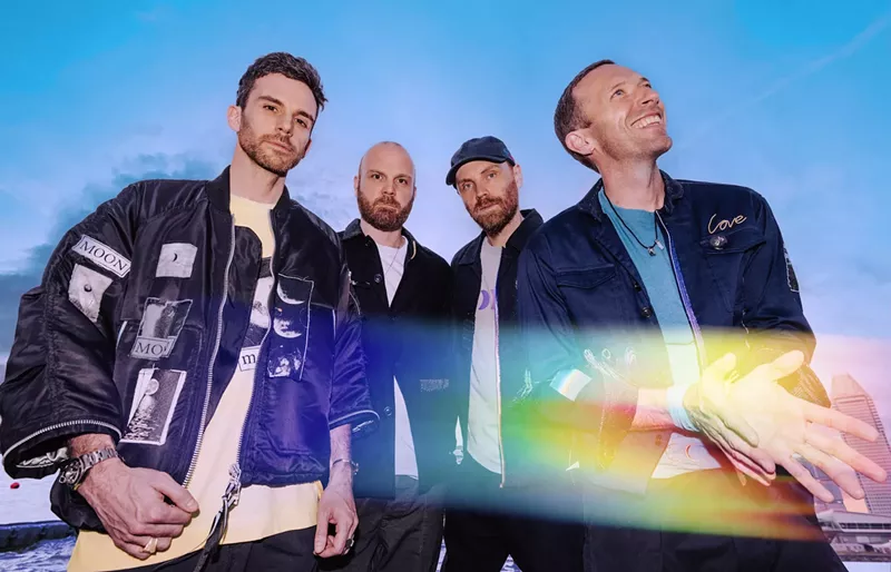 Image: Portrait of Coldplay