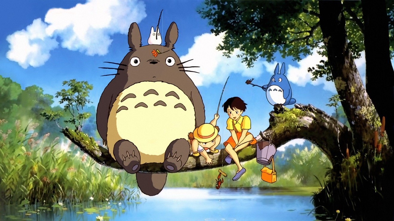 A scene from My Neighbor Totoro.