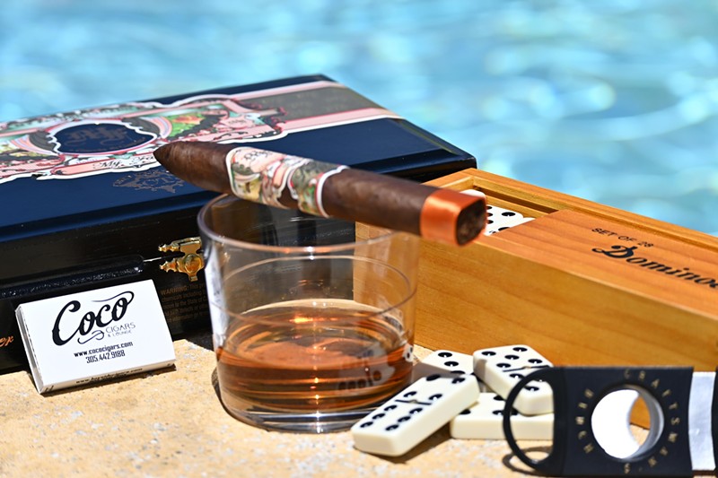 Dads will receive a special take-home cigar expertly rolled on-site at SipSip Rum Bar this Father's Day.