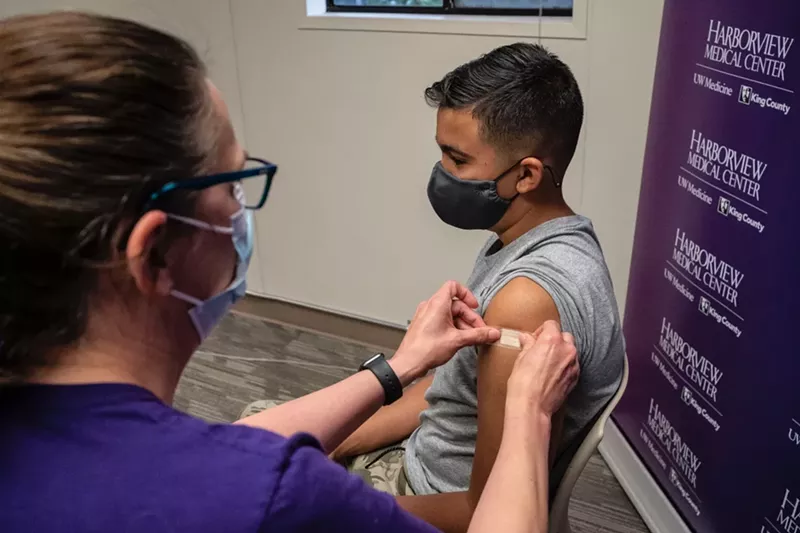 Image: Children who are 12 and older can start getting vaccinated.