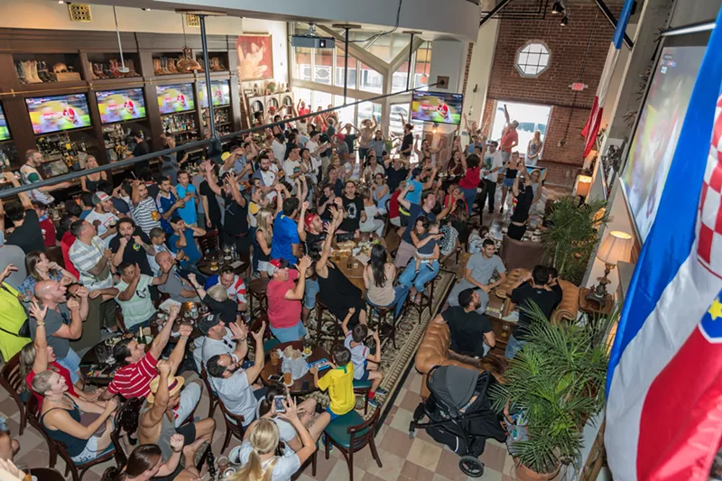 Image: Downtown's go-to spot for the Copa games.