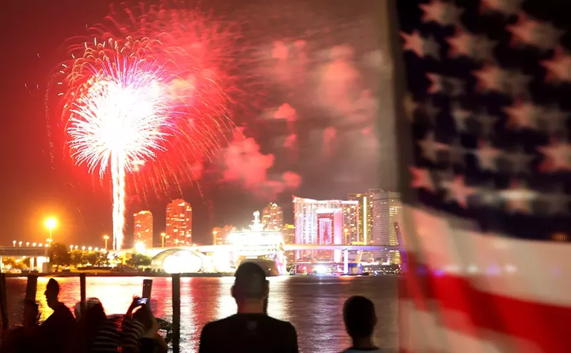 Image: Where to Watch the Fourth of July Fireworks in South Florida