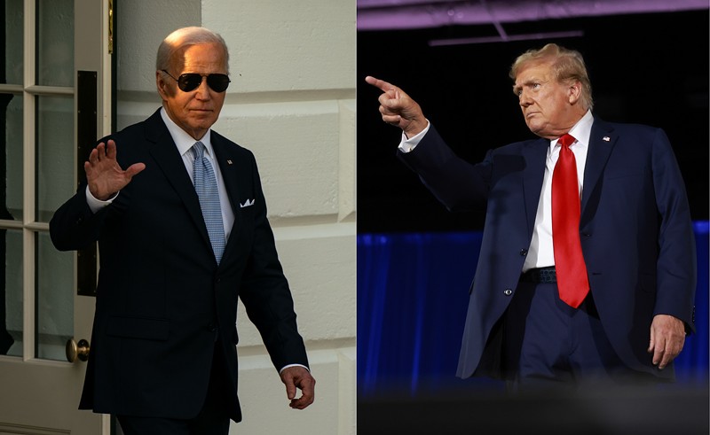 President Joe Biden and former president Donald Trump will face off in a CNN-moderated debate on June 27, 2024.
