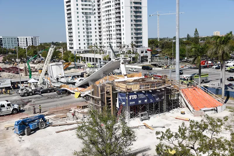 Image: See more photos from the FIU bridge collapse here.