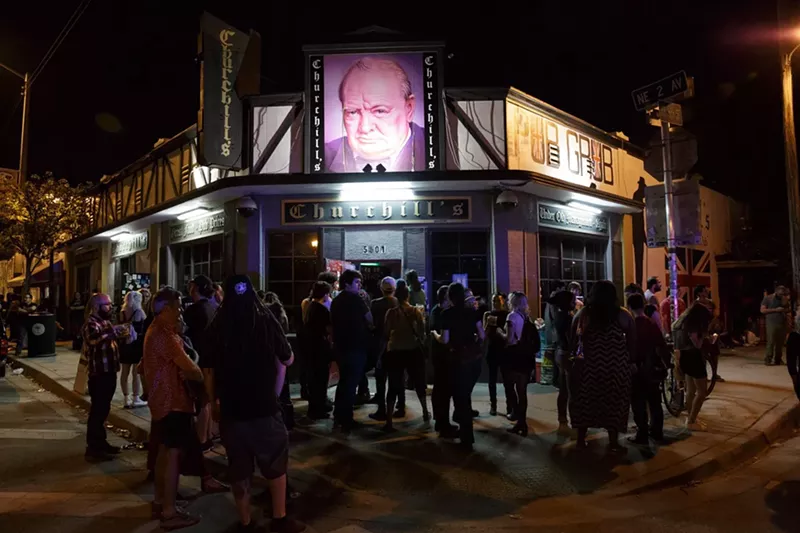 Image: What's going on with Churchill's Pub?