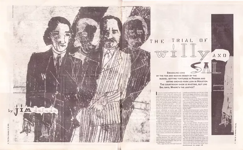 Image: Pages 16-17 of the December 14, 1995, issue of Miami New Times