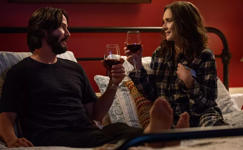 Image: Winona (Talks) Forever, With Keanu, in Destination Wedding