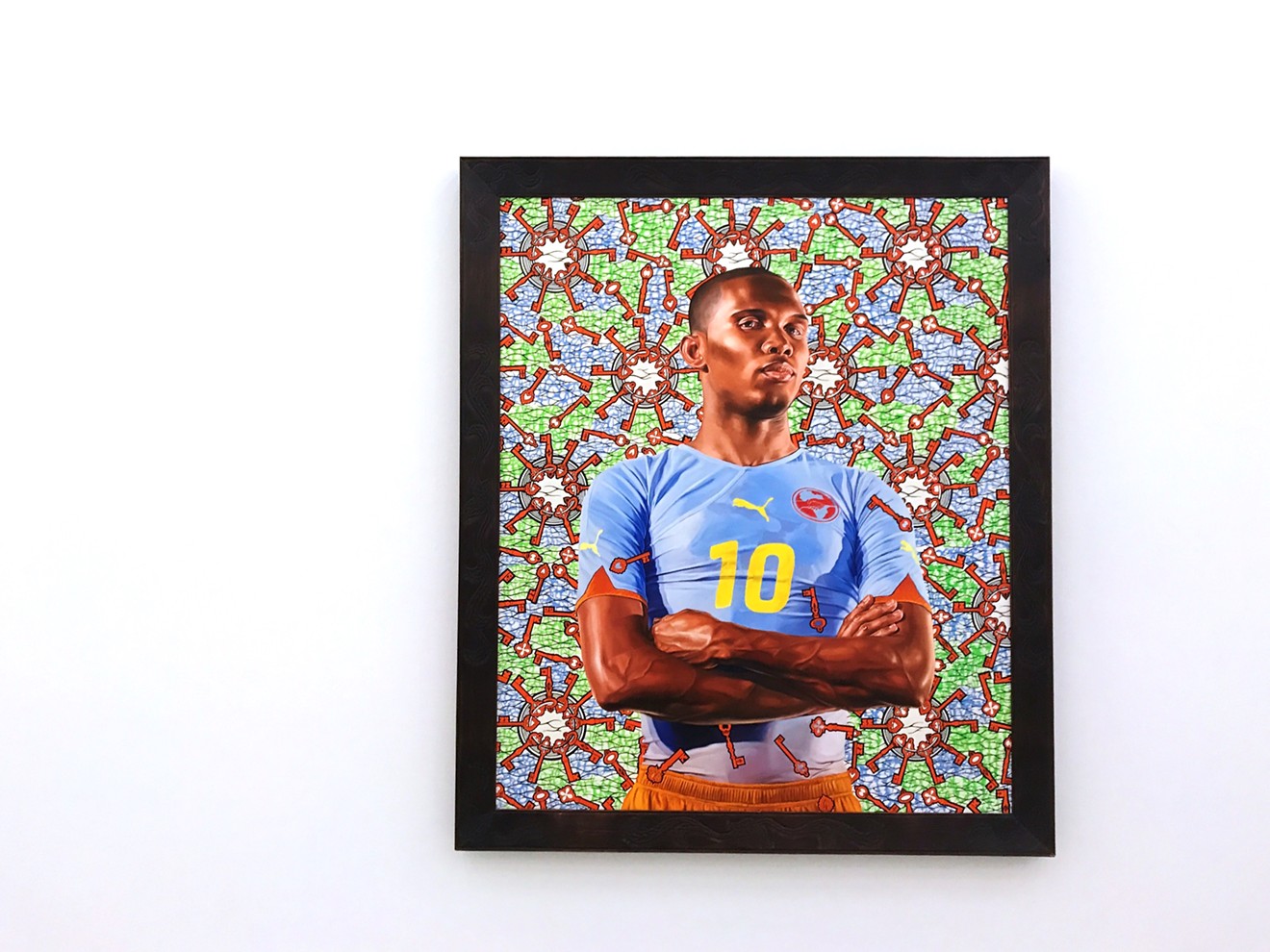 Samuel Eto'o (2010) by Kehinde Wiley.
