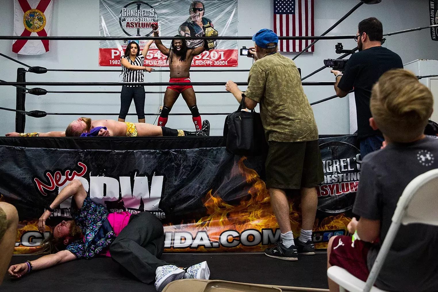 Photos Gangrel the Vampire Warrior's Wrestling Asylum in Hollywood