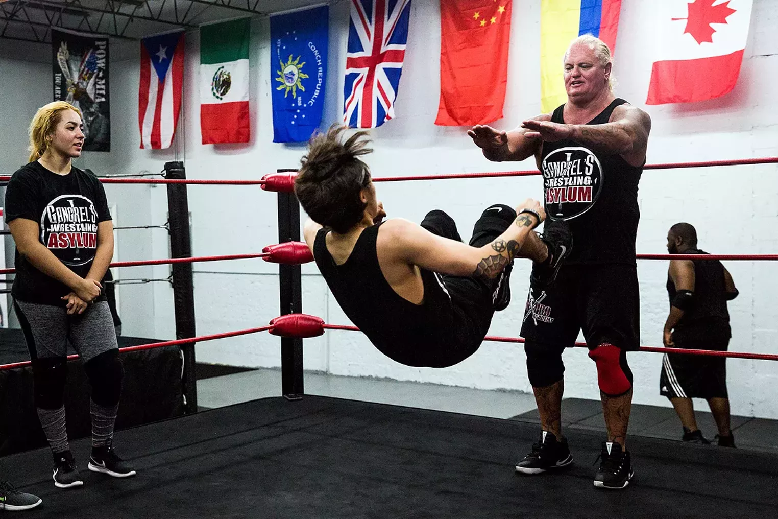 Photos Gangrel the Vampire Warrior's Wrestling Asylum in Hollywood