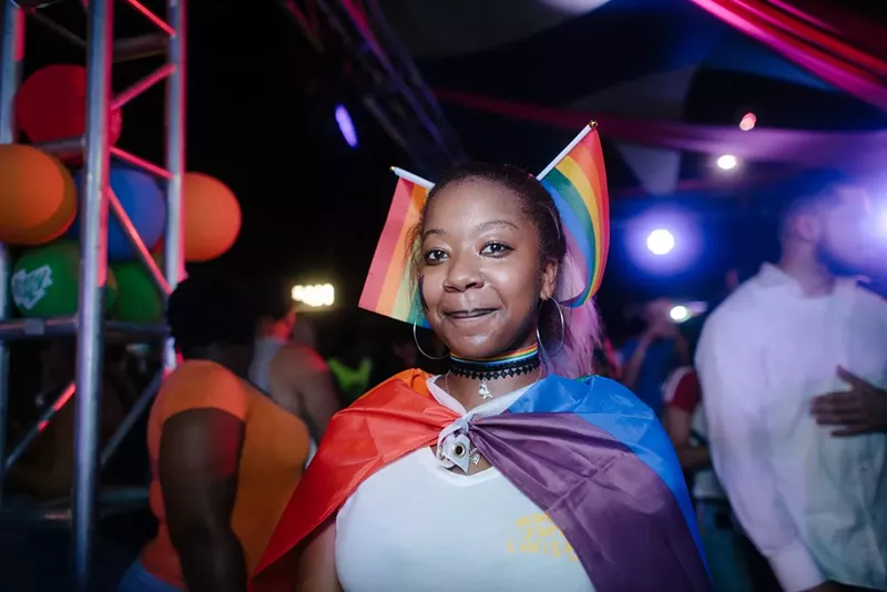 Image: Rainbows galore. See more photos of Wynwood Pride 2019.
