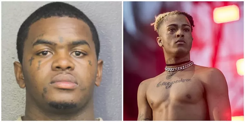 Image: Dedrick D. Williams (left) has reportedly been charged in the murder of XXXTentacion.