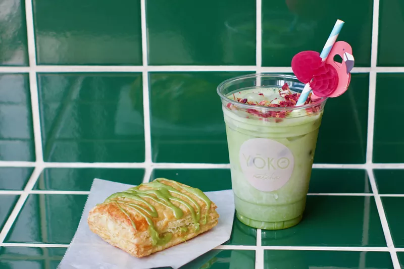 Image: Yoko Matcha's pastelito.