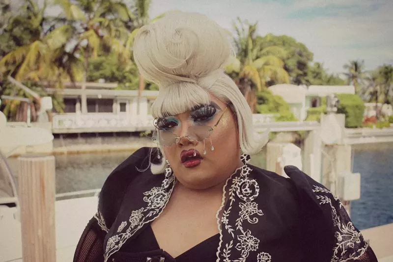 Image: Portrait of drag queen Yoko Oso
