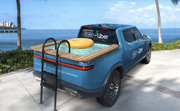 Image: You Can Rent a Pool Truck from Uber During Labor Day Weekend, Because Miami