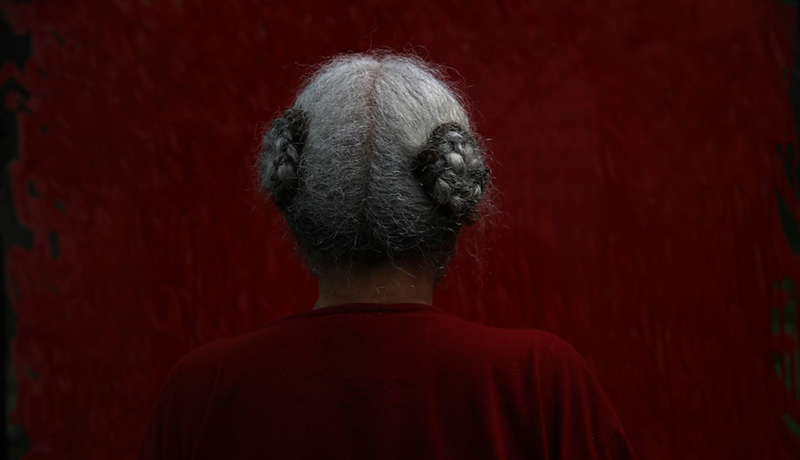 Image: Phylicia Ghee’s Grandma i am accused of tending to the past is featured in the YoungArts exhibition "Home: Reimagining Interiority."