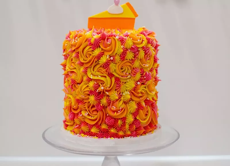 Image: Vegan Thanksgiving cake